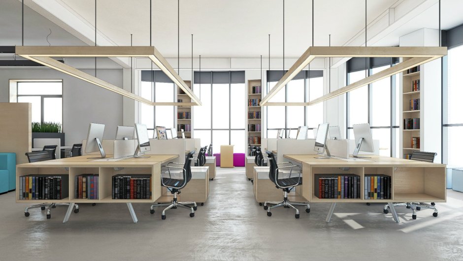 План офиса опен Спейс