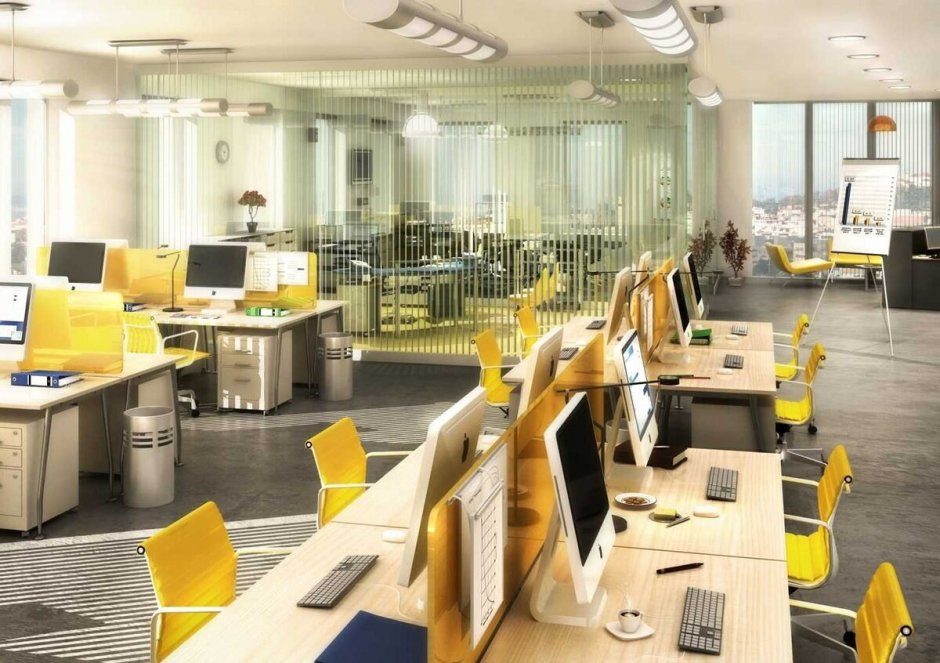 Организация офисного пространства open Space