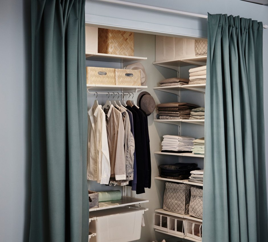 Штора в кладовку