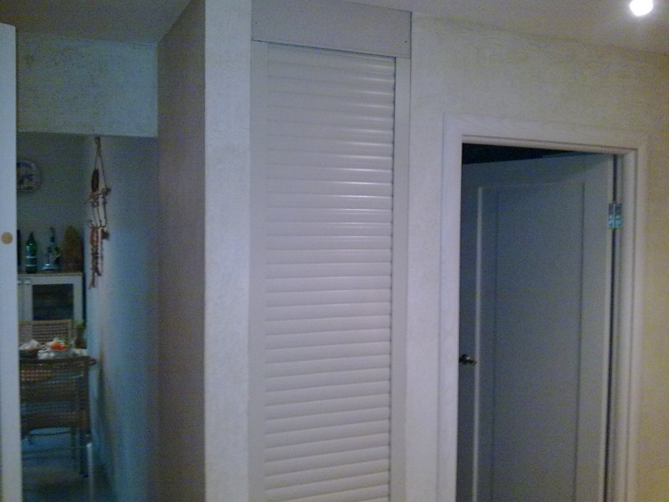 Штора на дверь в кладовку