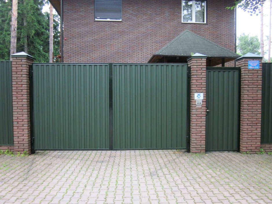 Ворота распашные 512кб