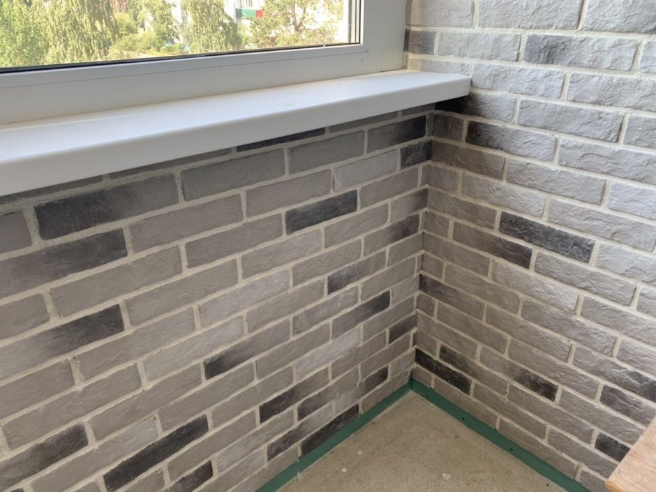 Клинкерная плитка на балконе