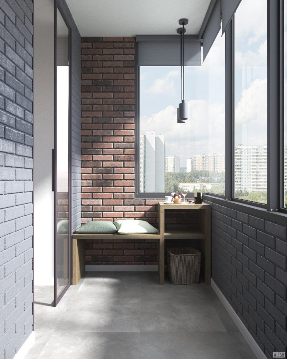 Полубалкон полулоджия