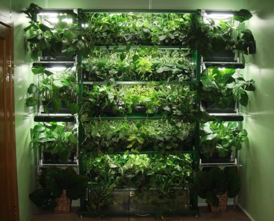 Полка для цветов на балкон