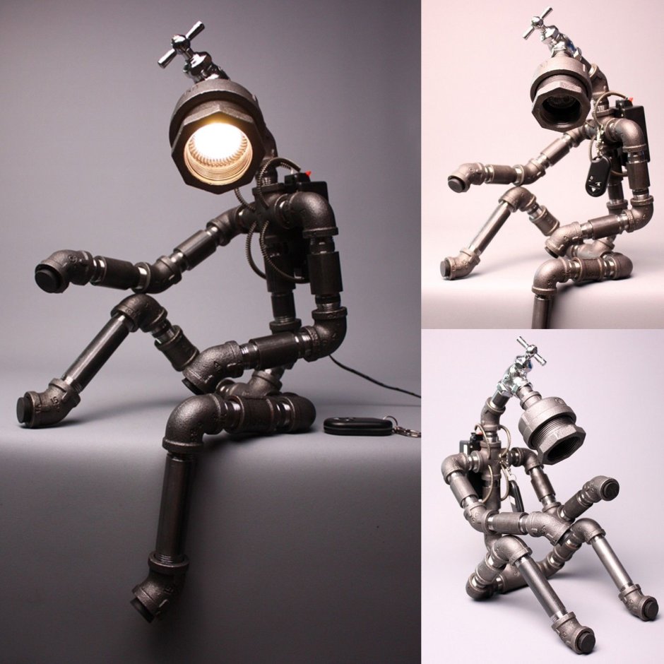 Робот из фитингов