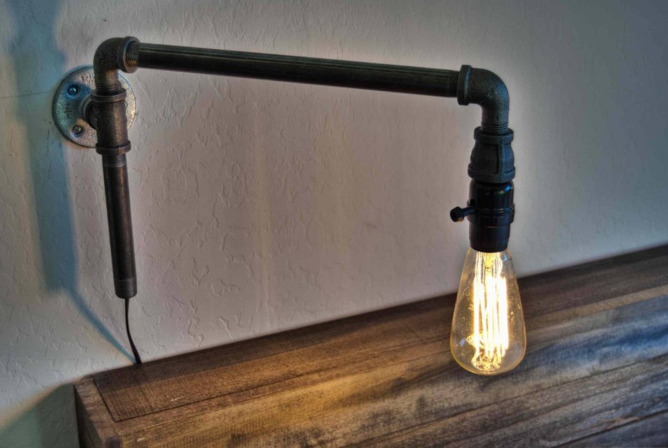 Освещение из труб