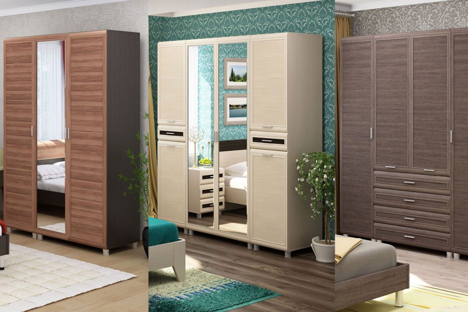 Толедо 1-05с шкаф для одежды с брючницей и подсветкой, тауп