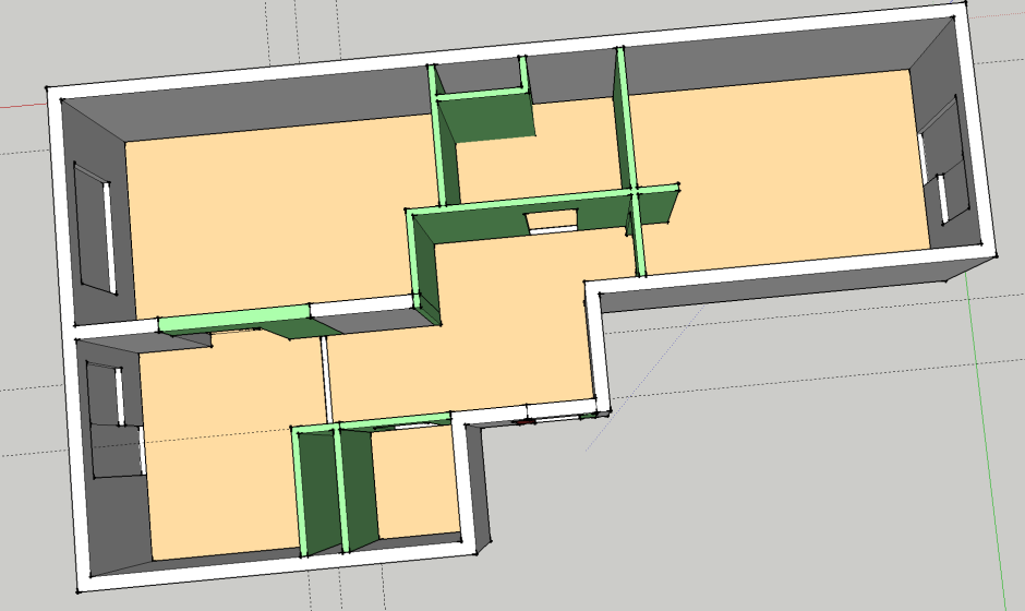 Перепланировка распашонки двушки 44 кв