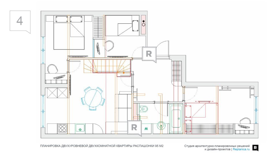 Квартира распашонка 3 комнатная планировка