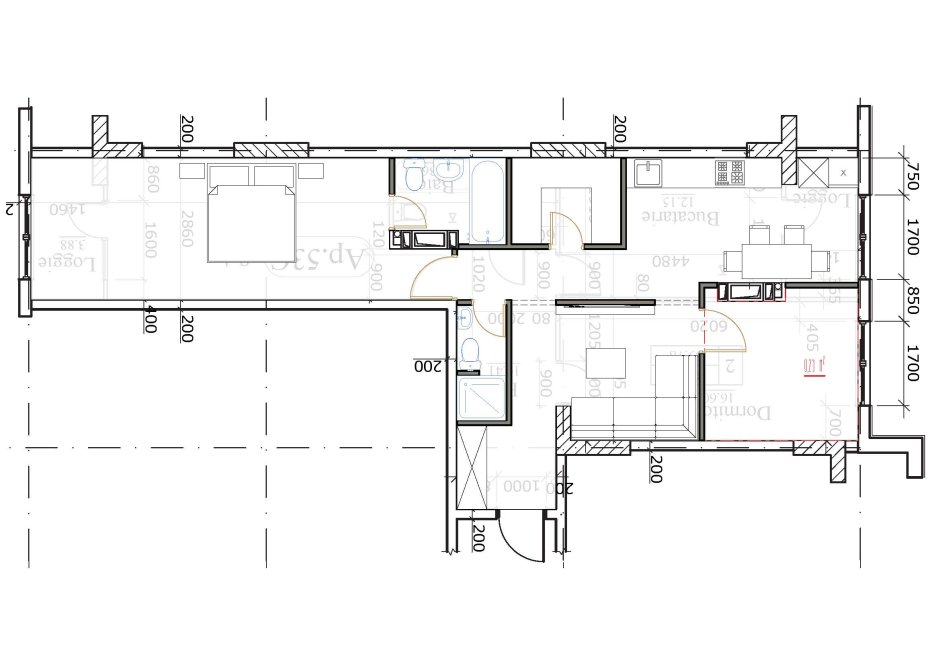 Трешка 80 кв м планировка