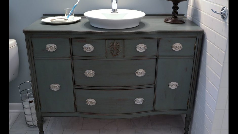 Комод с раковиной