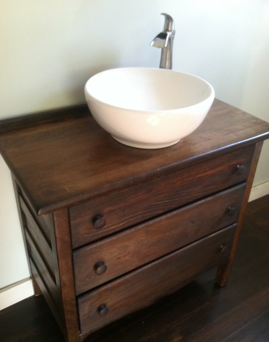 Тумба под накладную раковину