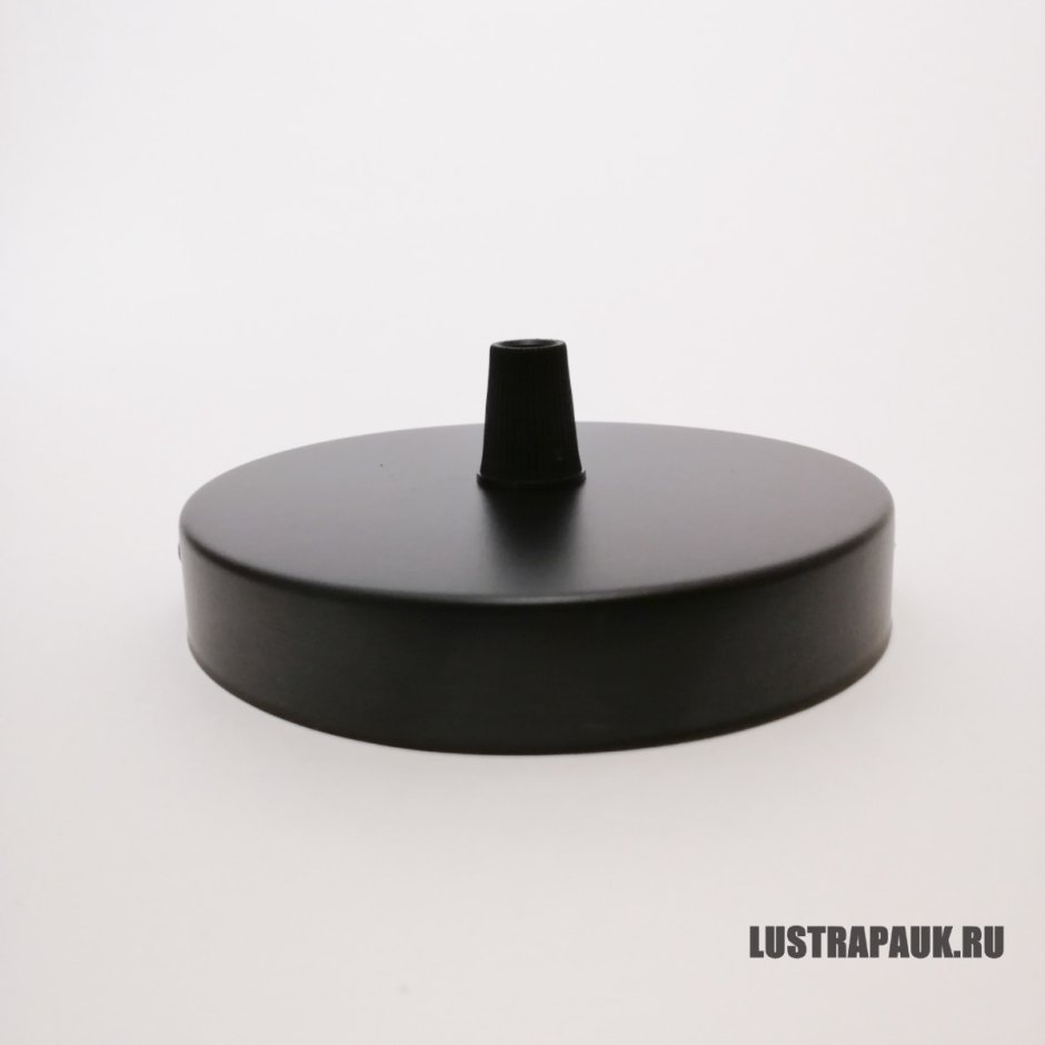 Потолочная чаша черная