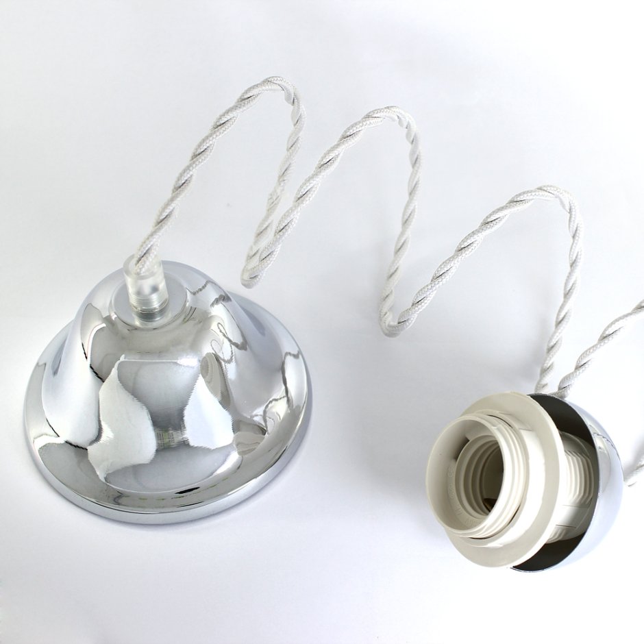 Чашка для подвесного светильника белый