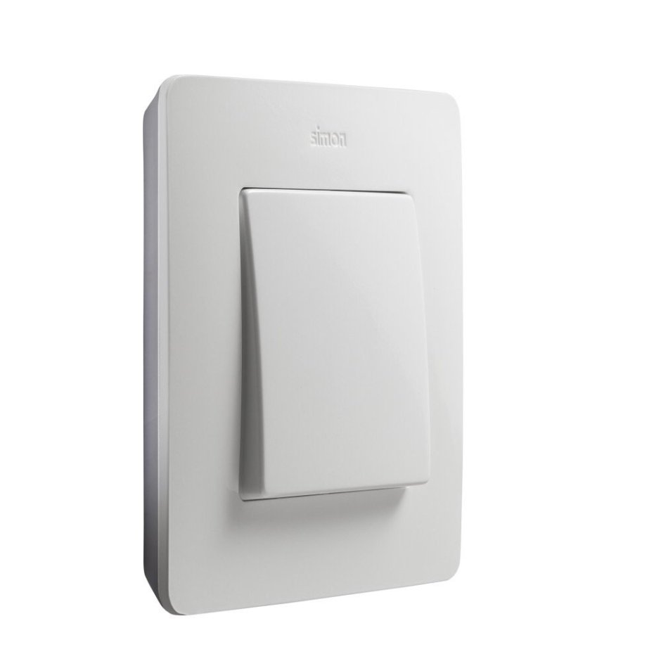 Выключатель накладной узкий