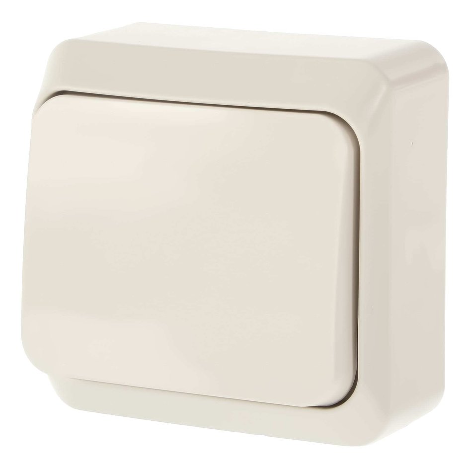 Выключатель накладной Lexman first 2