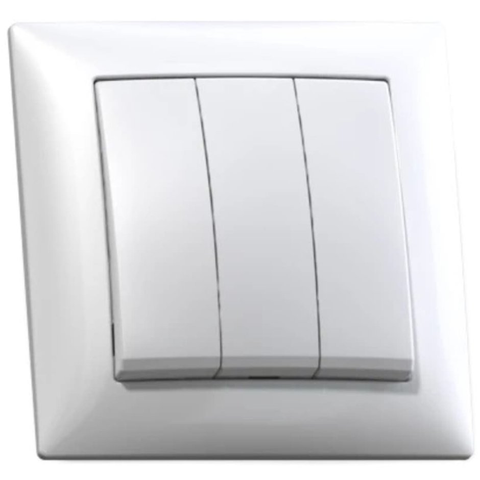 Выключатель Селена одноклавишный с110-395