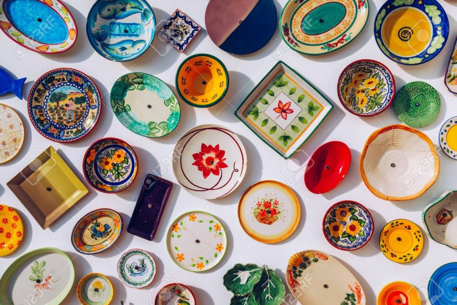 Тарелки керамика Португалия