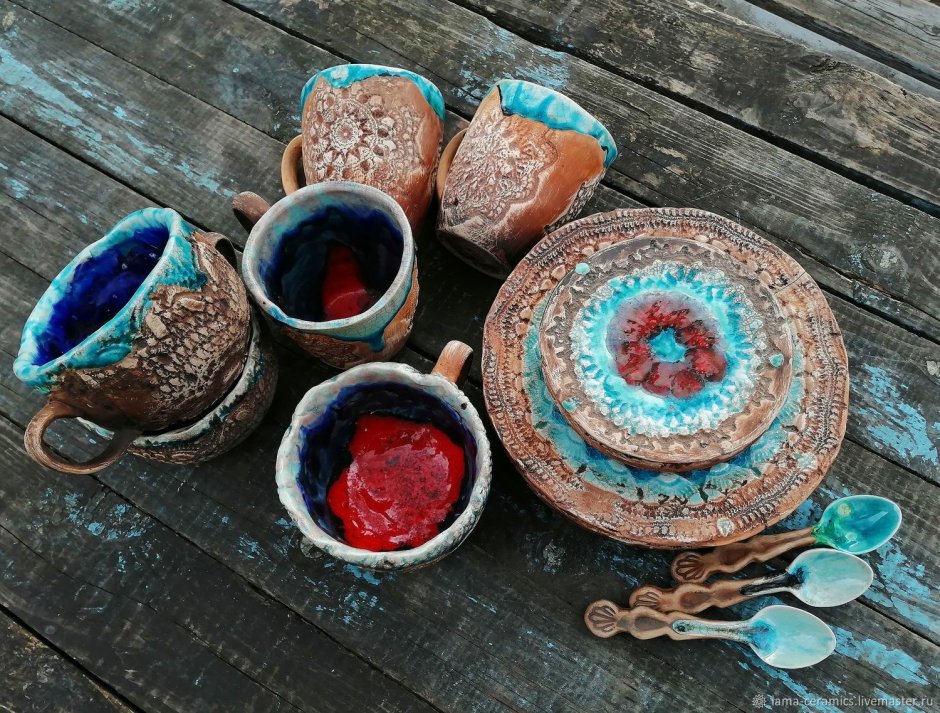 Стильная керамическая посуда