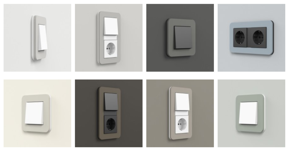 Розетки gira Classix в интерьере