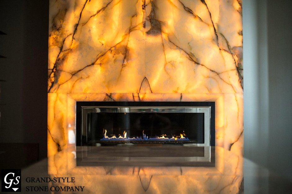 Каменный шпон мрамор Оникс