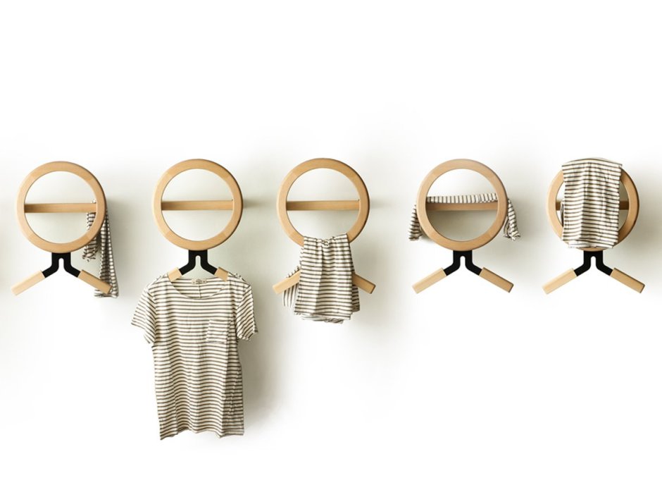 Вешалка камердинер с отделением украшения