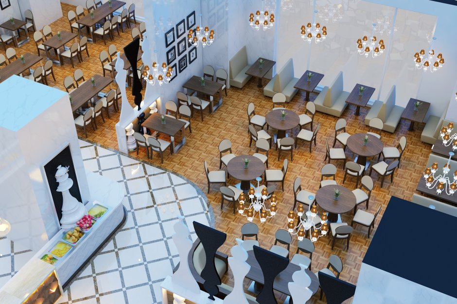 Столик в парижском кафе