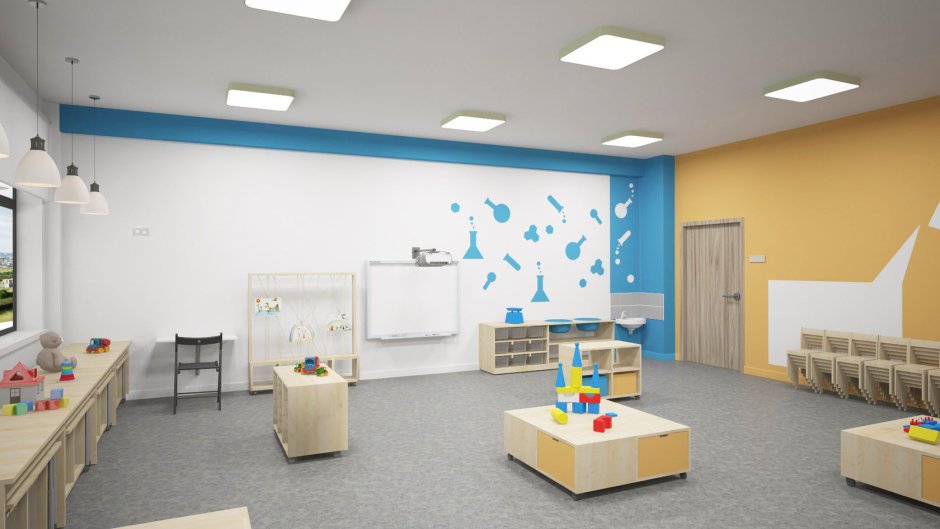 Интерьер детского сада