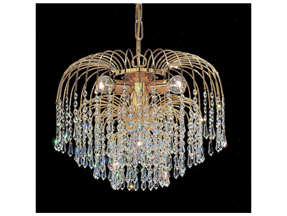 Люстра Gold Plate Chandelier 4