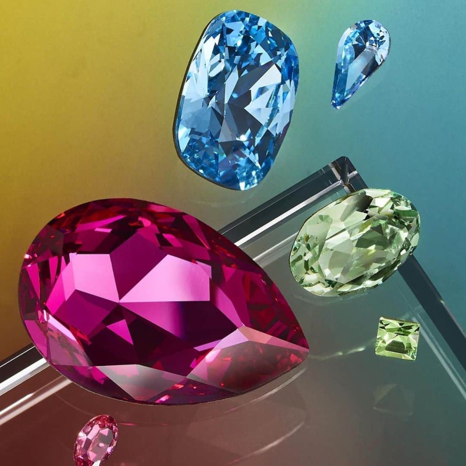 Кристаллы Сваровски палитра