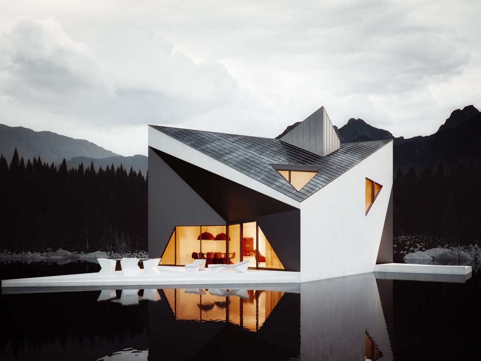 Норвегия архитектура Хайтэк