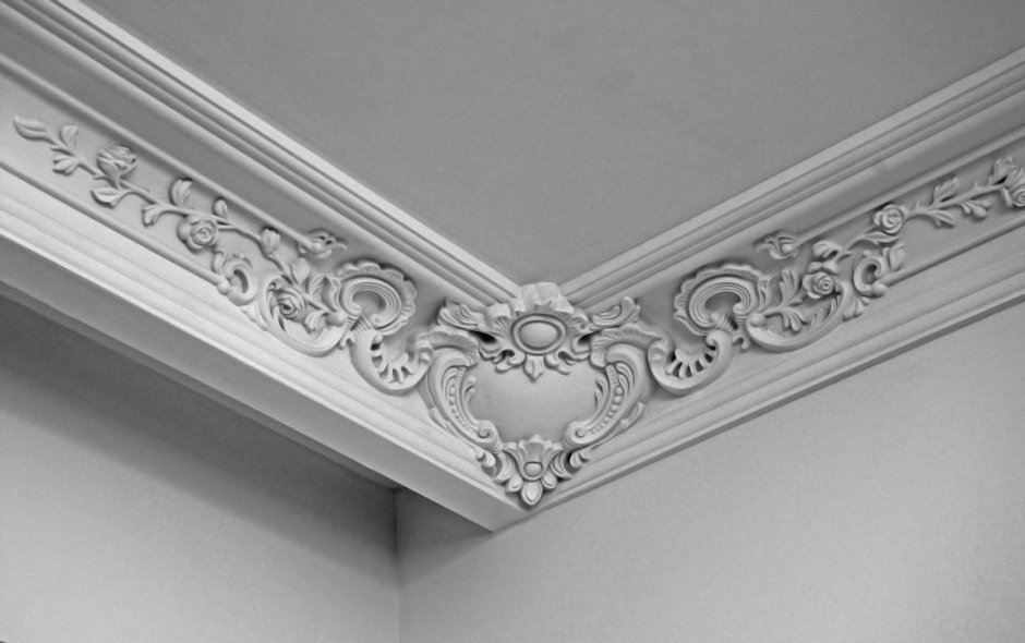 Пенопластовый декор для потолка