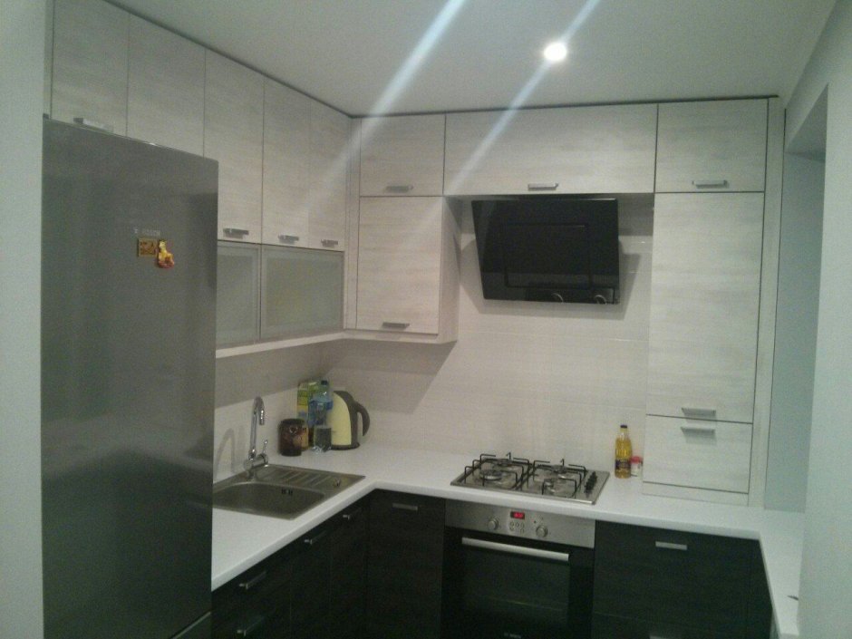 Как спрятать газовый счетчик на кухне в хрущевке