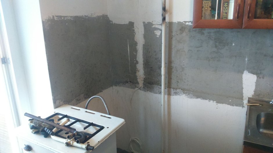 Опуск газовой трубы