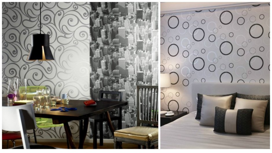 Поклейка обоев с бардюров