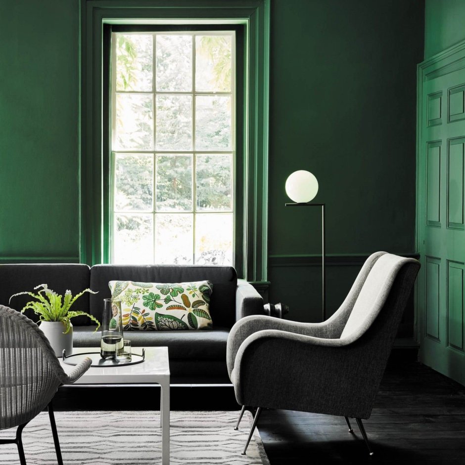 Изумрудные оттенки Dulux