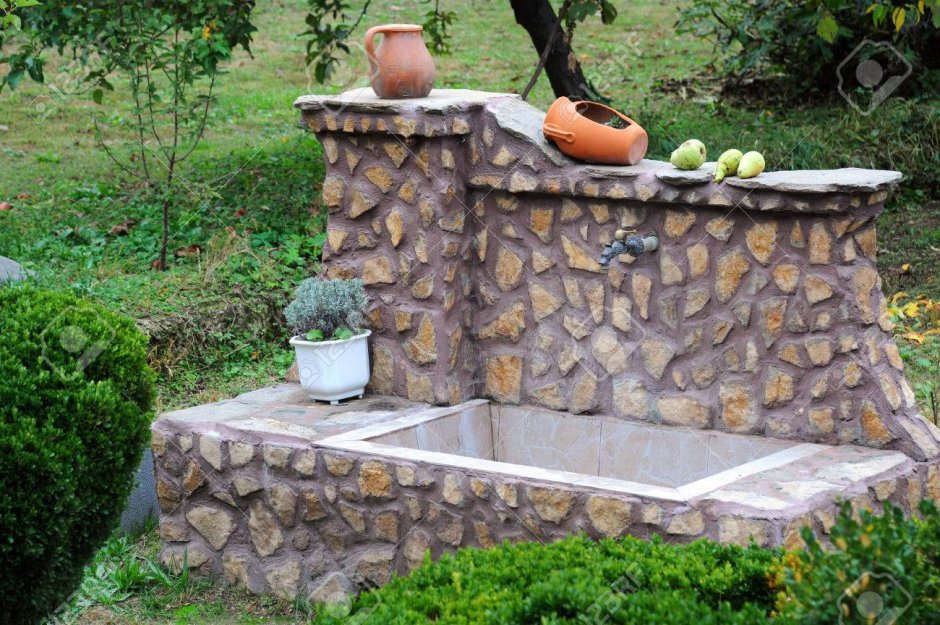 Раковина для сада