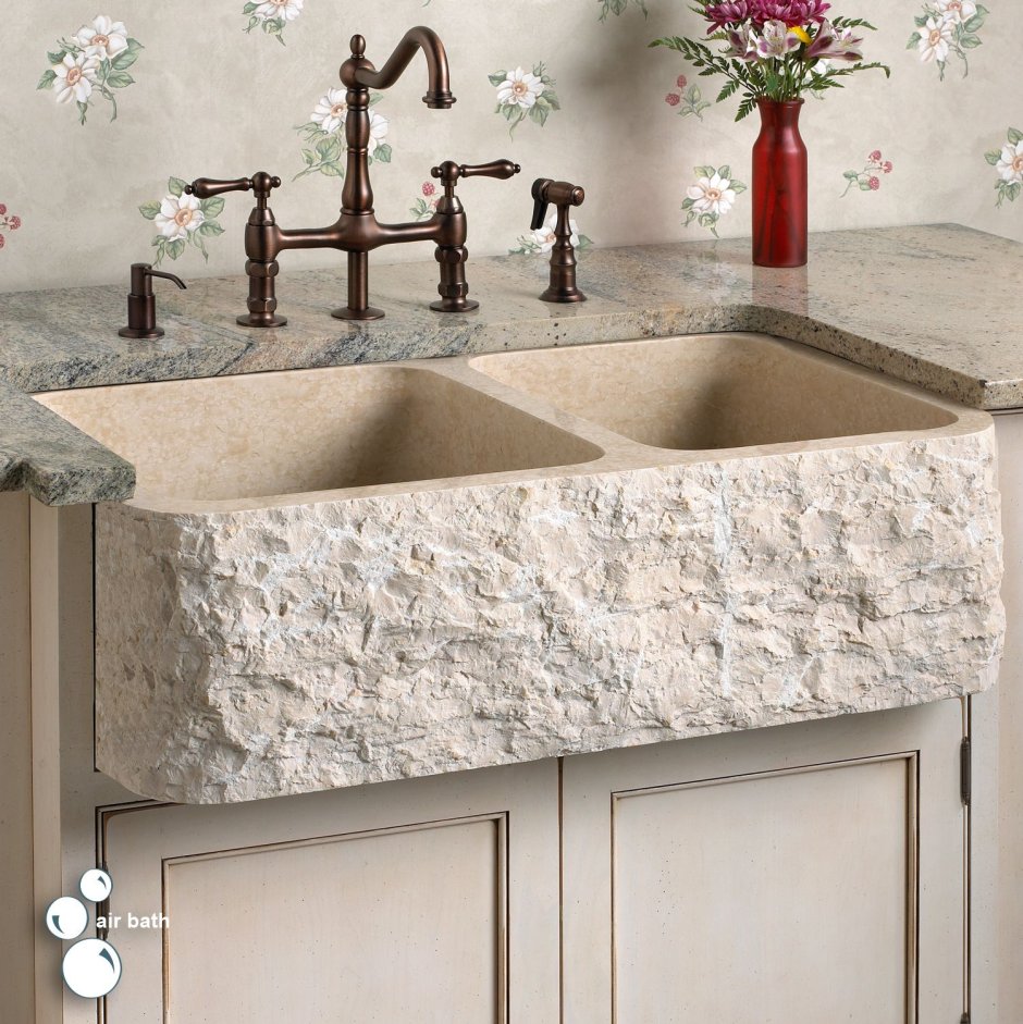 Раковина из камня Стоун стайл