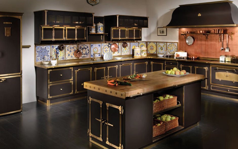 Кухня в стиле стимпанк