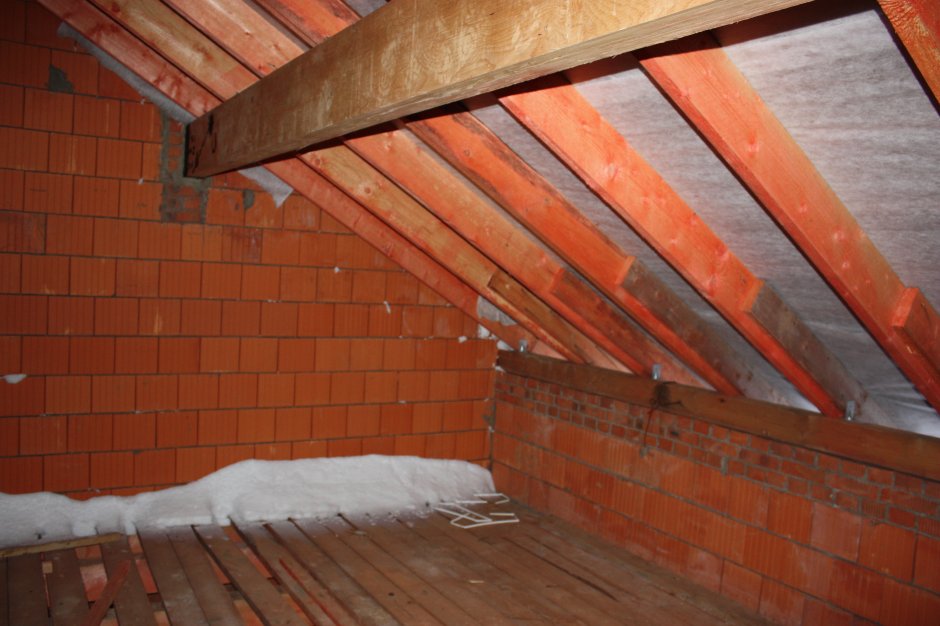 Правильная схема утепления кровли