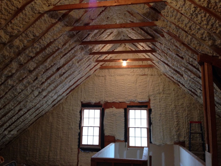 Перекрытие мансардного этажа