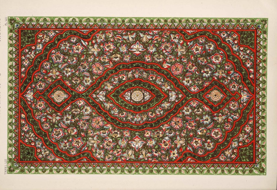 Ковер для кукольного домика