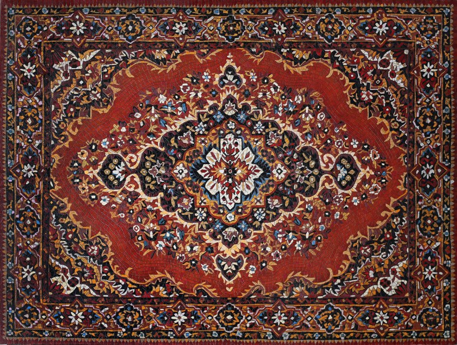 Ковер в скандинавском стиле