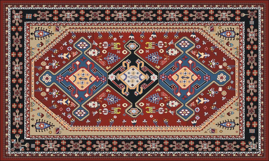 Ковер с орнаментом