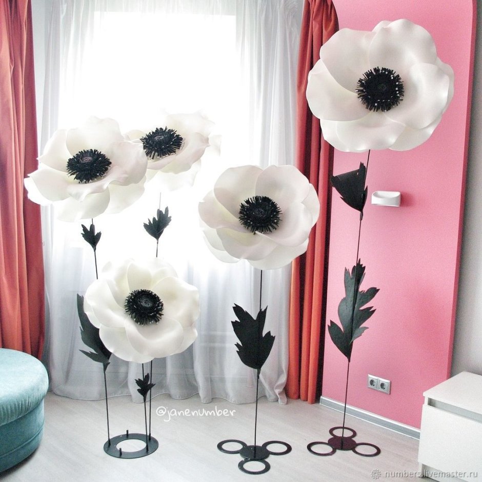 Торшер цветок