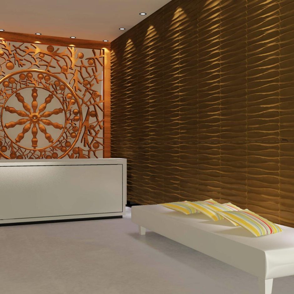 Ламинат на стену