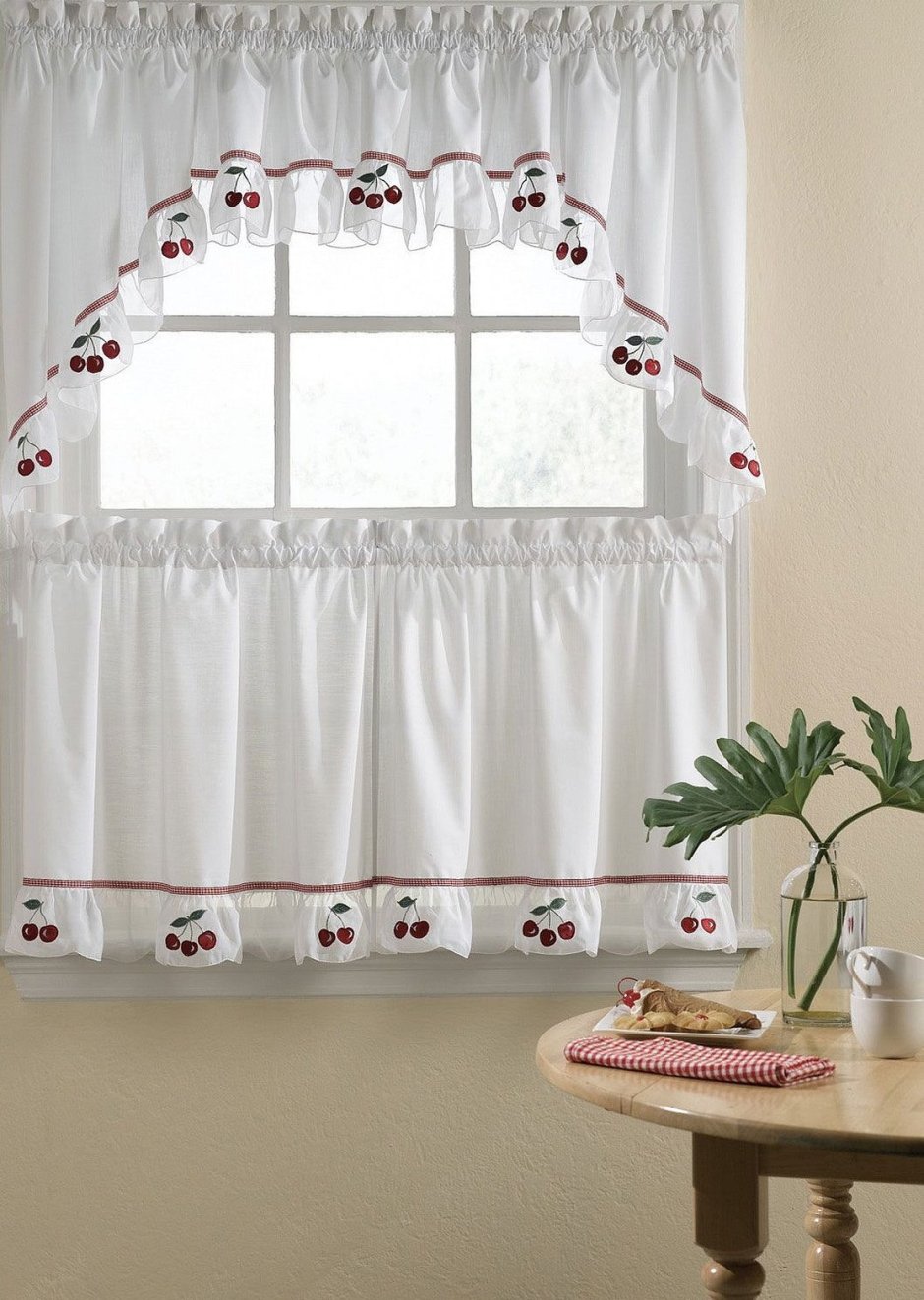 Тюль для кухни haft ha165181