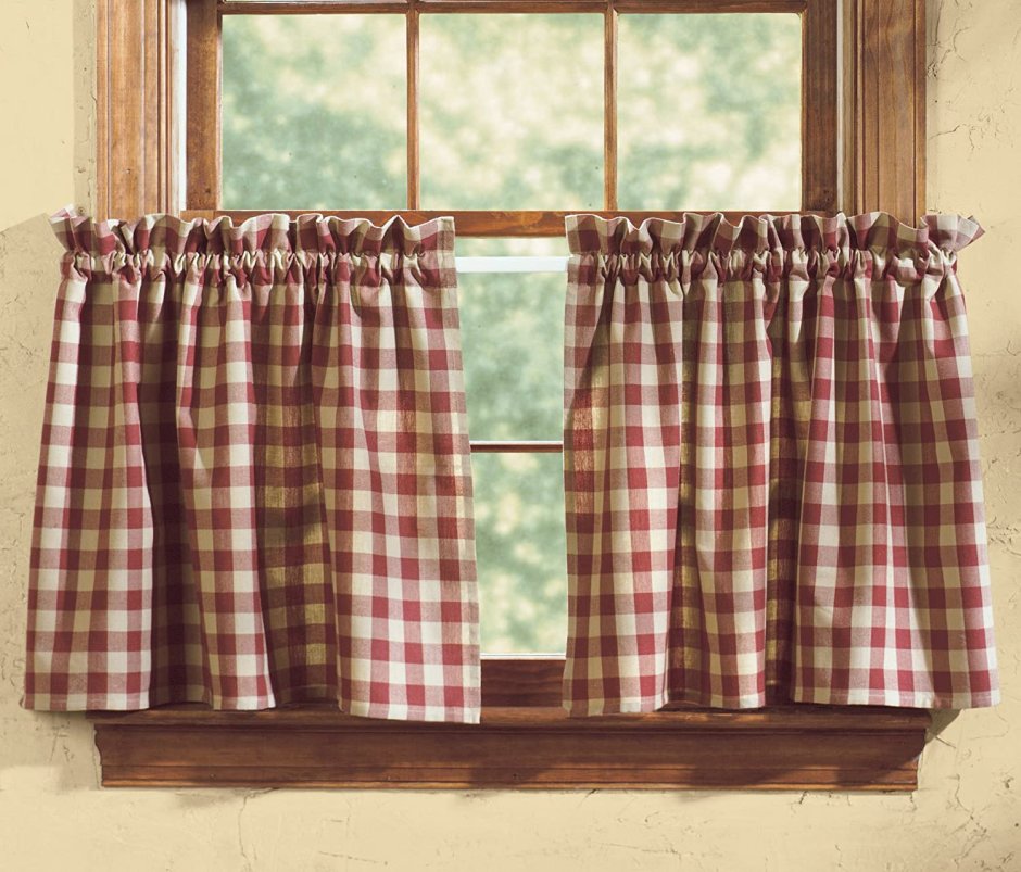 Необычные шторы на кухню