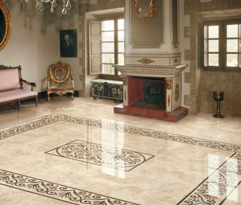 Полы из керамо гранит