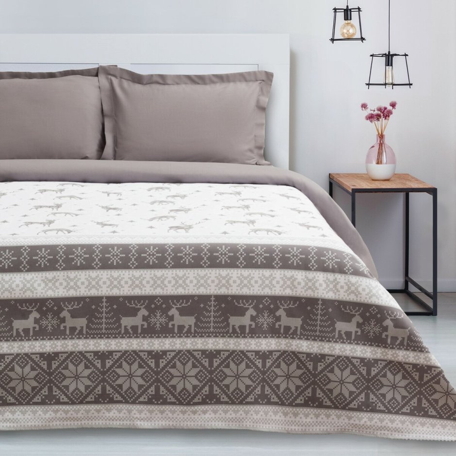 Кровать в стиле Сканди